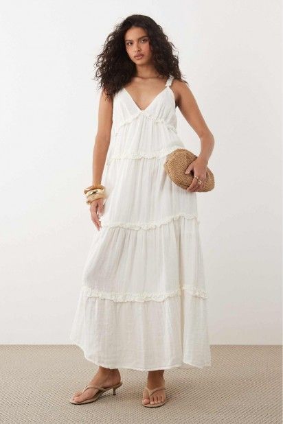 Vestido YAS Anina SL Ankle Vestido YAS Anina SL Ankle