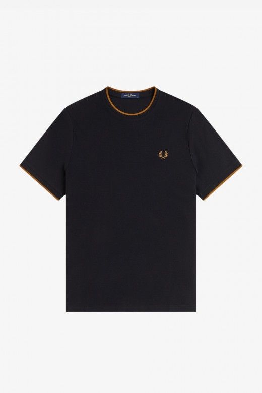 T-Shirt Fred Perry Crepe Pique T-Shirt Fred Perry Crepe Pique