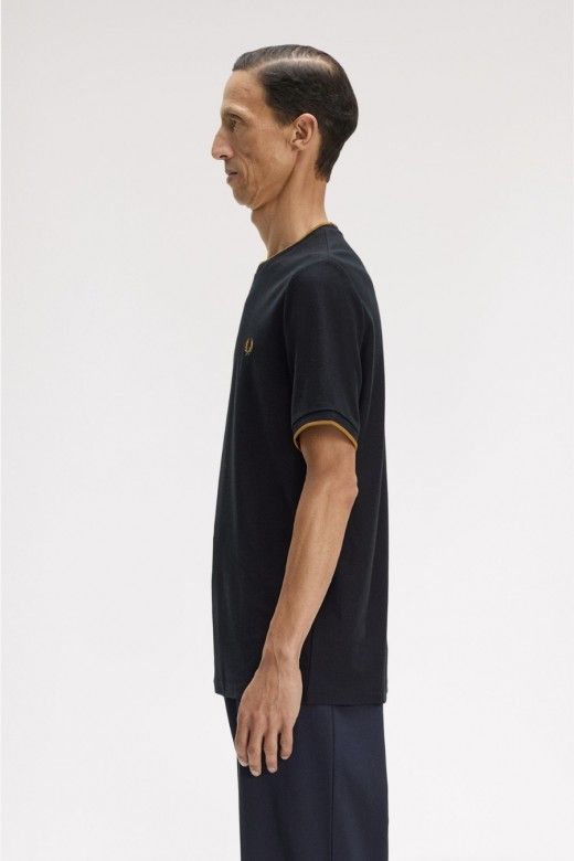 T-Shirt Fred Perry Crepe Pique T-Shirt Fred Perry Crepe Pique