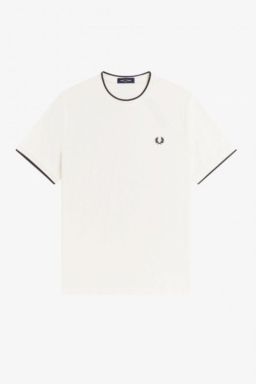 T-Shirt Fred Perry Crepe Pique T-Shirt Fred Perry Crepe Pique