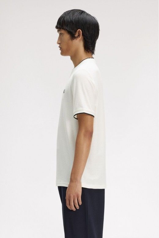 T-Shirt Fred Perry Crepe Pique T-Shirt Fred Perry Crepe Pique
