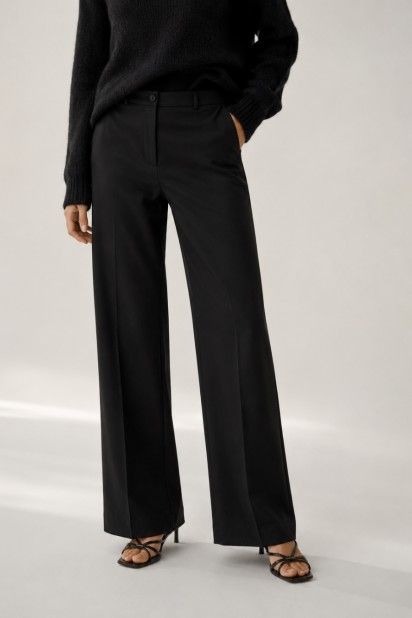 Cal�a Mulher Taxas MW Straight Vero Moda
