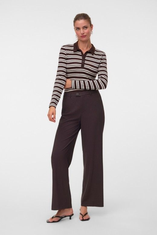 Calça Mulher Taxas MW Straight Vero Moda Calça Mulher Taxas MW Straight Vero Moda