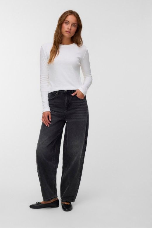 Calça Jeans Vero Moda Billie HR Barrel Calça Jeans Vero Moda Billie HR Barrel