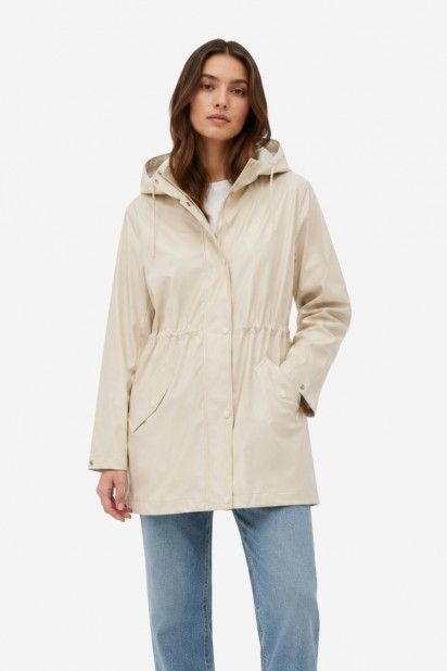 Parka Vero Moda Maloupearl Capuz Coated Parka Vero Moda Maloupearl Capuz Coated