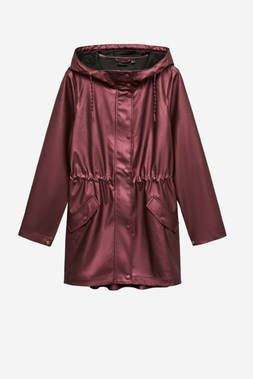Parka Vero Moda Maloupearl Capuz Coated Parka Vero Moda Maloupearl Capuz Coated