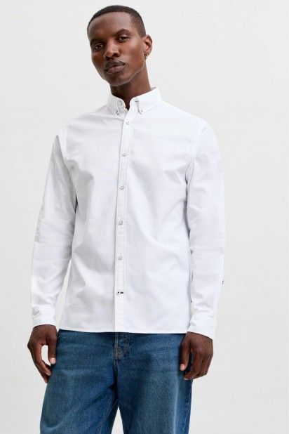 Camisa Jack Jones Oxford Detail Camisa Jack Jones Oxford Detail