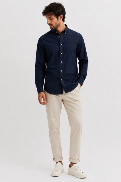 Camisa Jack Jones Oxford Detail