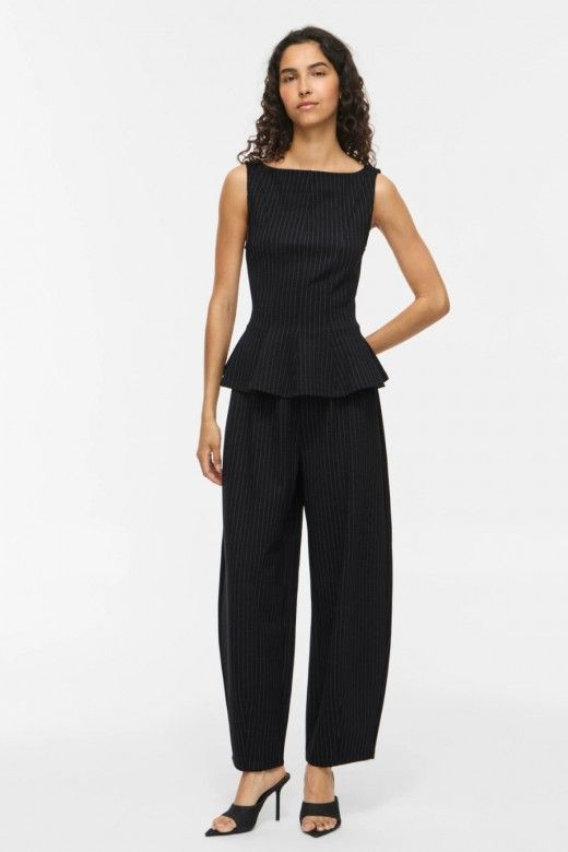 Calça Vila Mastriba 7/8 com risca Calça Vila Mastriba 7/8 com risca