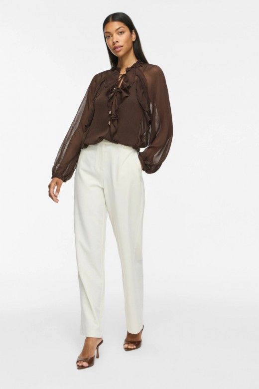 Top Vila Tiro V Blusa Folhos