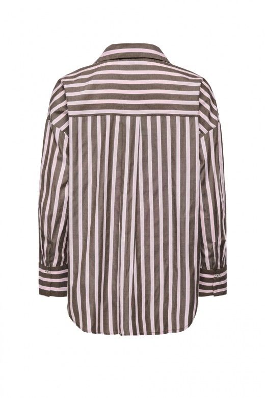 Blusa Only Riscas Oregon Alva Blusa Only Riscas Oregon Alva