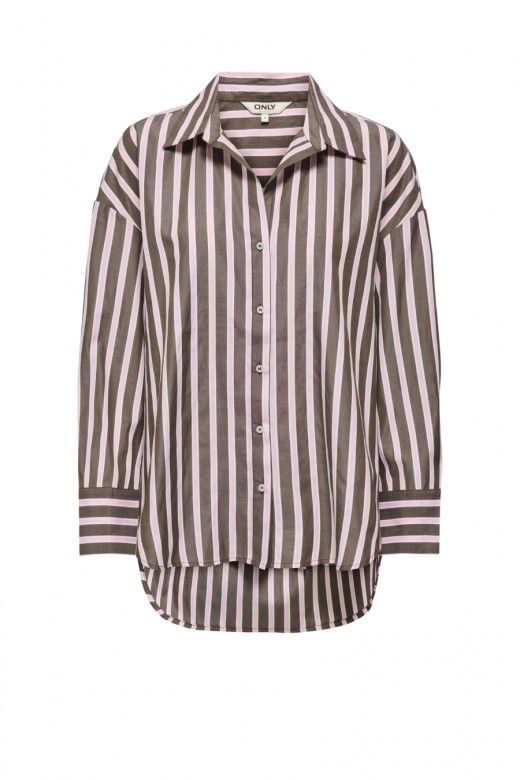 Blusa Only Riscas Oregon Alva Blusa Only Riscas Oregon Alva