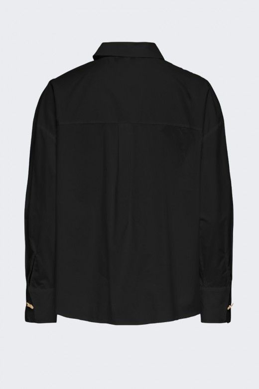 Blusa Only Kiri Botão Dourado Blusa Only Kiri Botão Dourado