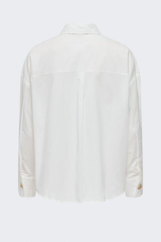 Blusa Only Kiri Botão Dourado Blusa Only Kiri Botão Dourado
