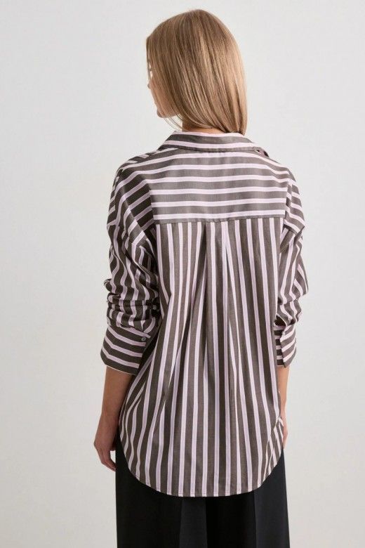 Blusa Only Riscas Oregon Alva Blusa Only Riscas Oregon Alva