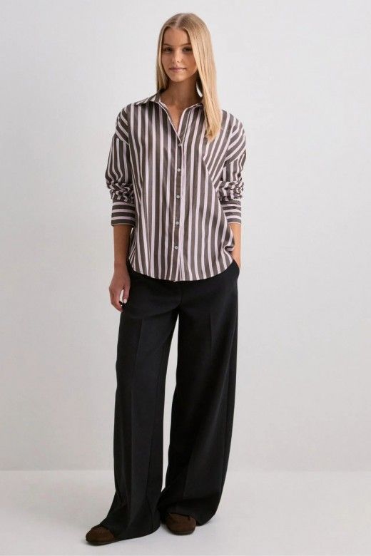 Blusa Only Riscas Oregon Alva Blusa Only Riscas Oregon Alva