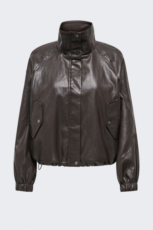 Casaco Only Mini Faux Leather Casaco Only Mini Faux Leather