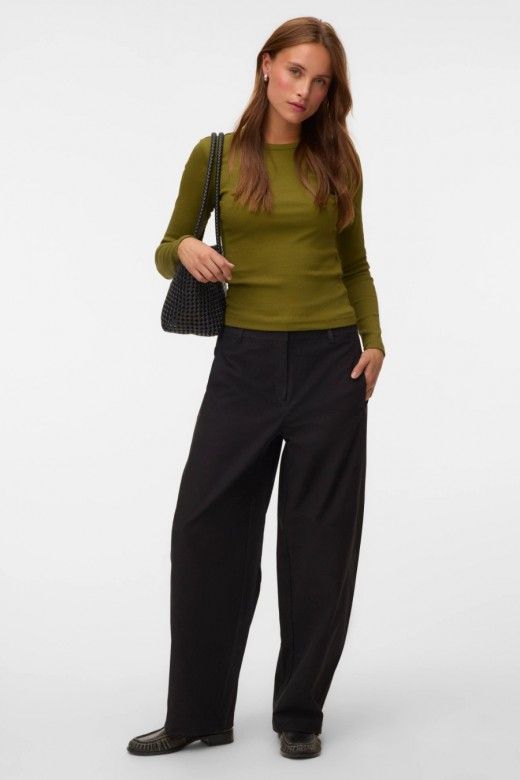 Calça Vero Moda Sofia MW Barrel Calça Vero Moda Sofia MW Barrel