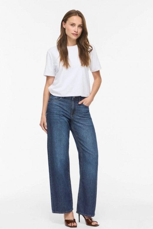 Calça Jeans Vila Palma RW Wide Calça Jeans Vila Palma RW Wide