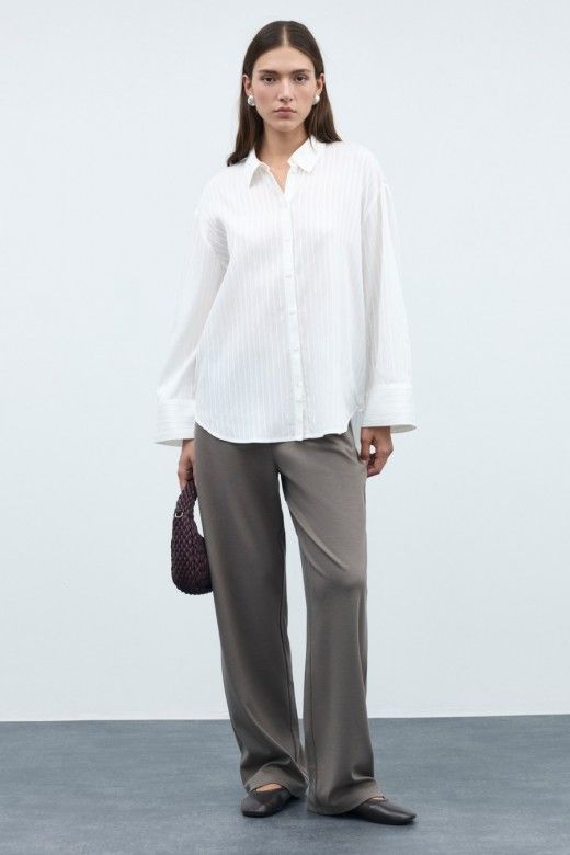 Blusa Camisa Vila Rock Oversize Blusa Camisa Vila Rock Oversize