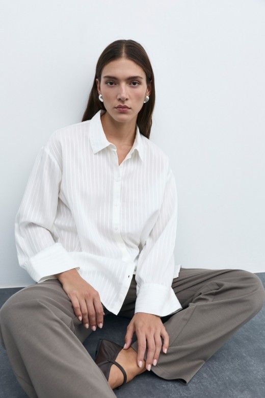 Blusa Camisa Vila Rock Oversize Blusa Camisa Vila Rock Oversize