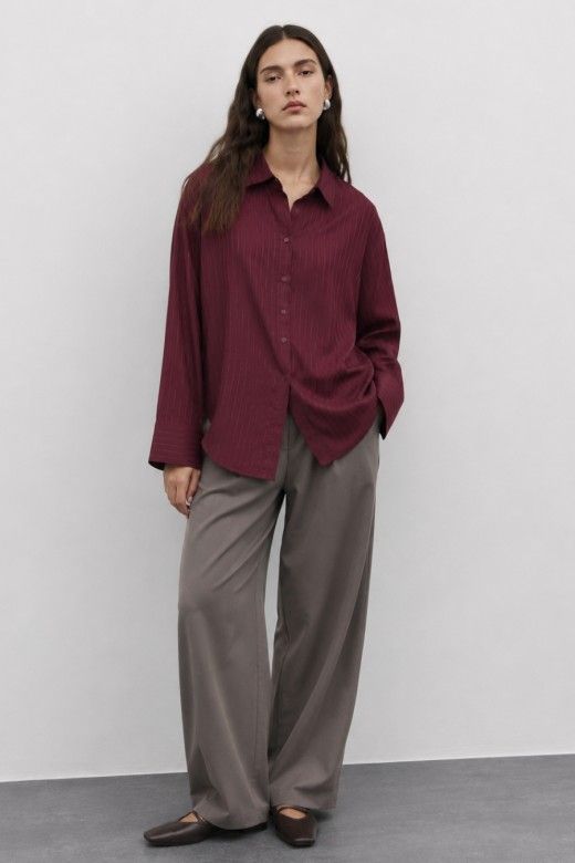 Blusa Camisa Vila Rock Oversize Blusa Camisa Vila Rock Oversize