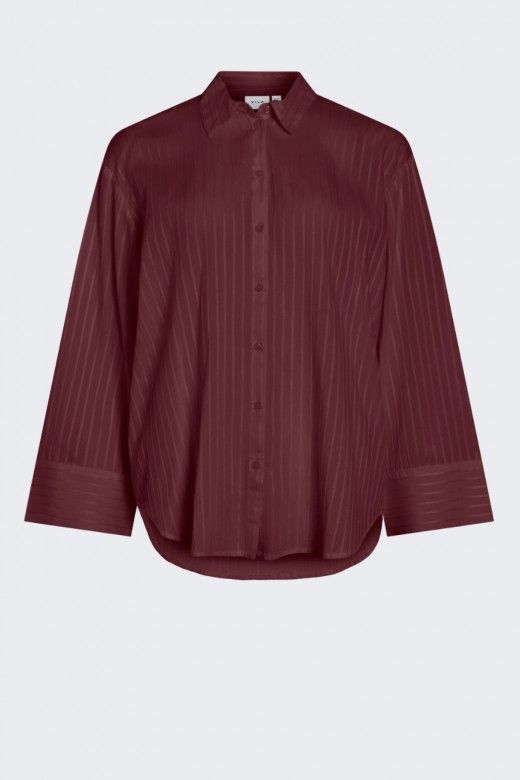 Blusa Camisa Vila Rock Oversize Blusa Camisa Vila Rock Oversize