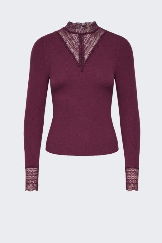Top Mulher TILD JRS LACE ONLY Top Mulher TILD JRS LACE ONLY