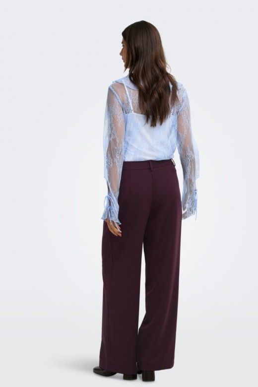Calça Mulher HATTIE HW PLEAT STR ONLY Calça Mulher HATTIE HW PLEAT STR ONLY