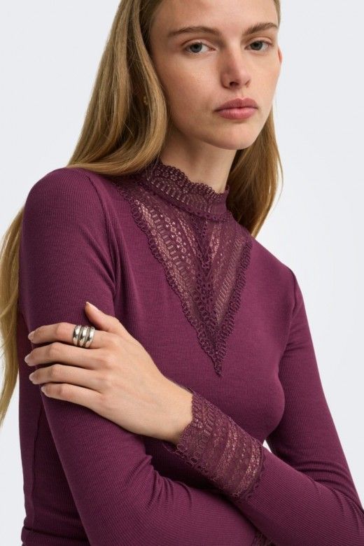 Top Mulher TILD JRS LACE ONLY Top Mulher TILD JRS LACE ONLY