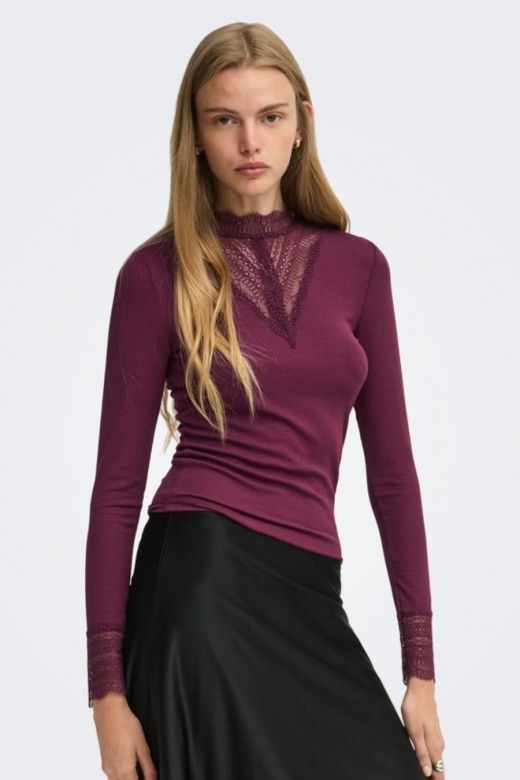 Top Mulher TILD JRS LACE ONLY Top Mulher TILD JRS LACE ONLY