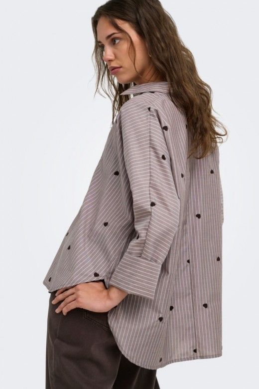 Blusa Only New Lina Grace com Riscas