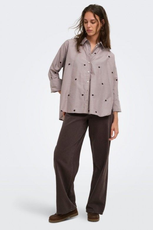Blusa Only New Lina Grace com Riscas