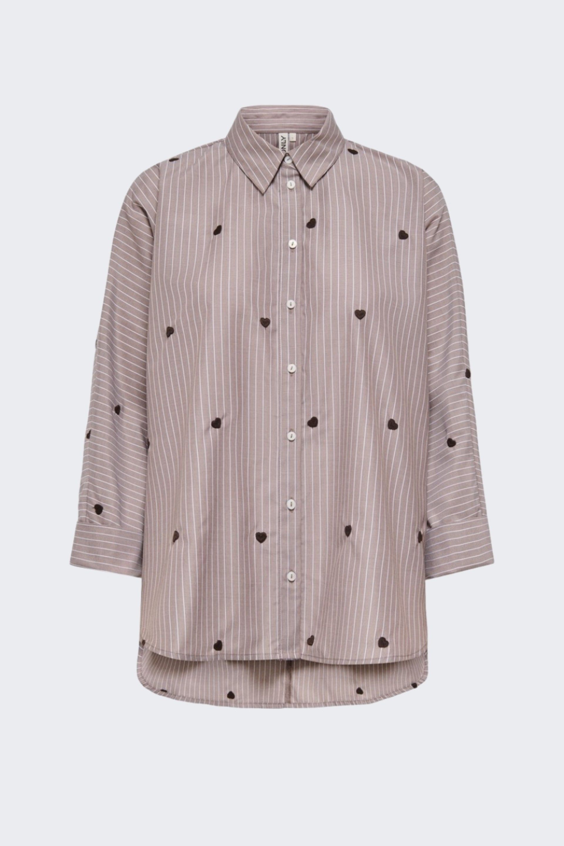 Blusa Only New Lina Grace com Riscas