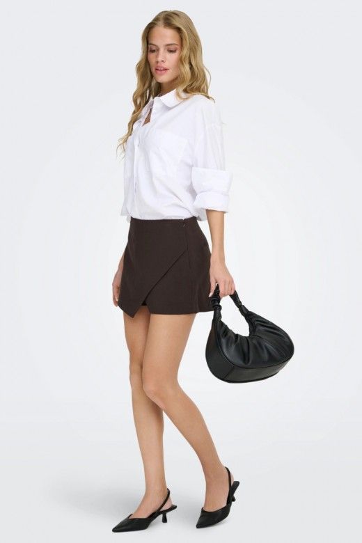 Calção /Saia Only Mist-Yasmine Wrap Skort Calção /Saia Only Mist-Yasmine Wrap Skort