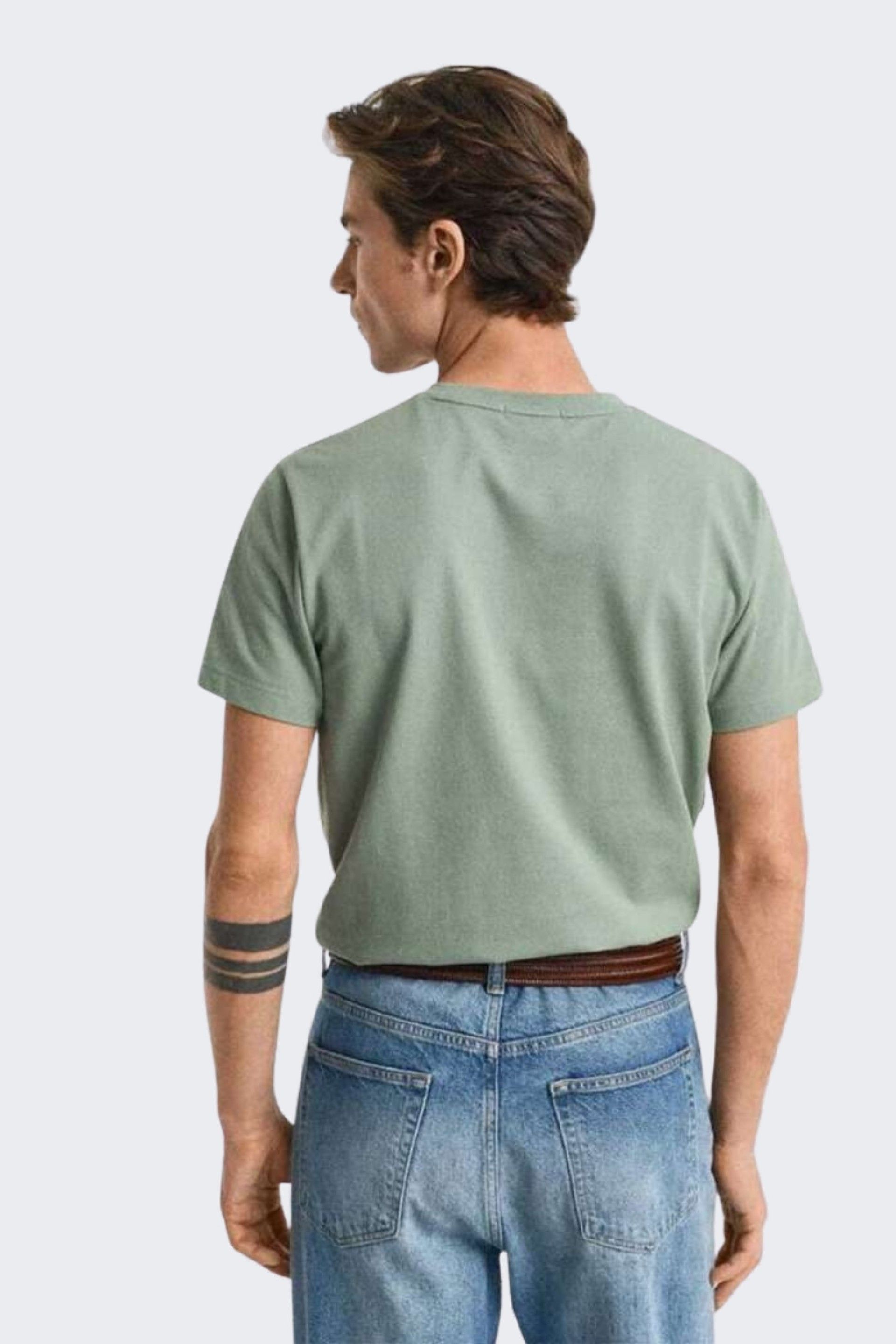 T-Shirt Homem GANT Pique Slim