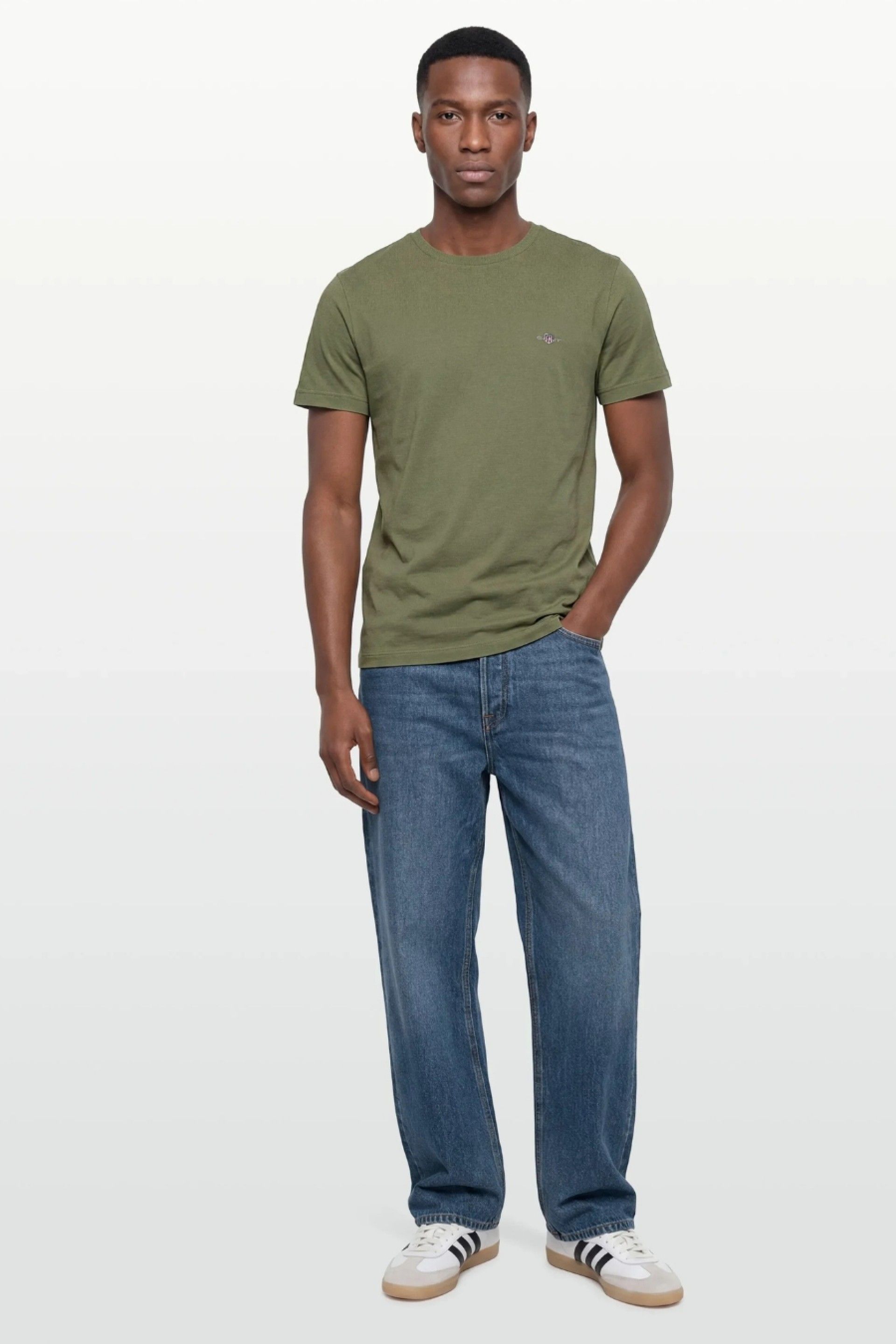 T-Shirt Homem GANT Pique Slim