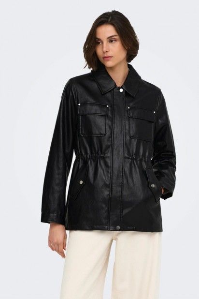 Casaco Only Faux Leather  Mini String