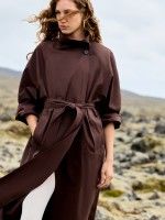 Casaco Trench Coat Vila Kiwi com cinto Casaco Trench Coat Vila Kiwi com cinto