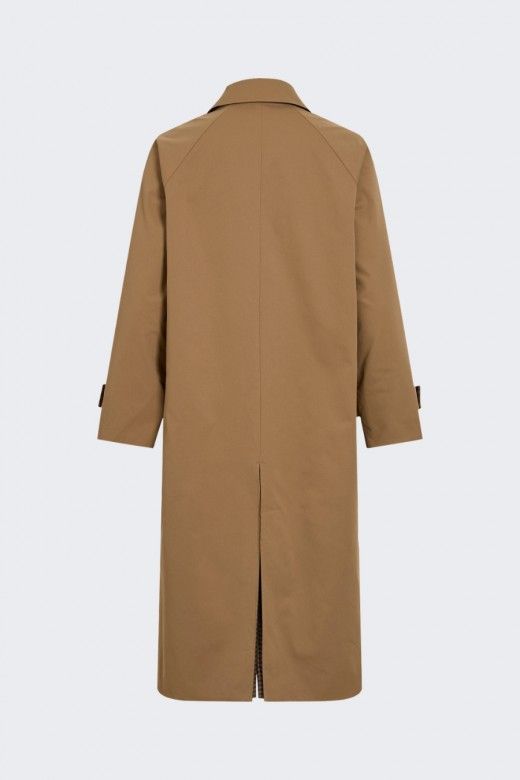 Casaco Trench Coat Vila Tenela Reversivel Casaco Trench Coat Vila Tenela Reversivel