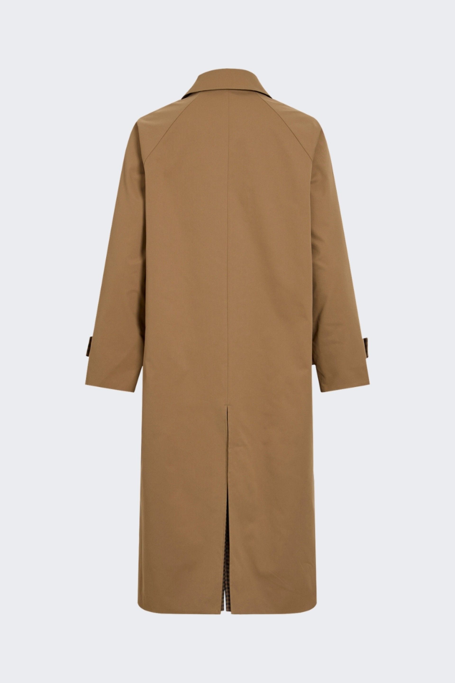 Casaco Trench Coat Vila Tenela Reversivel