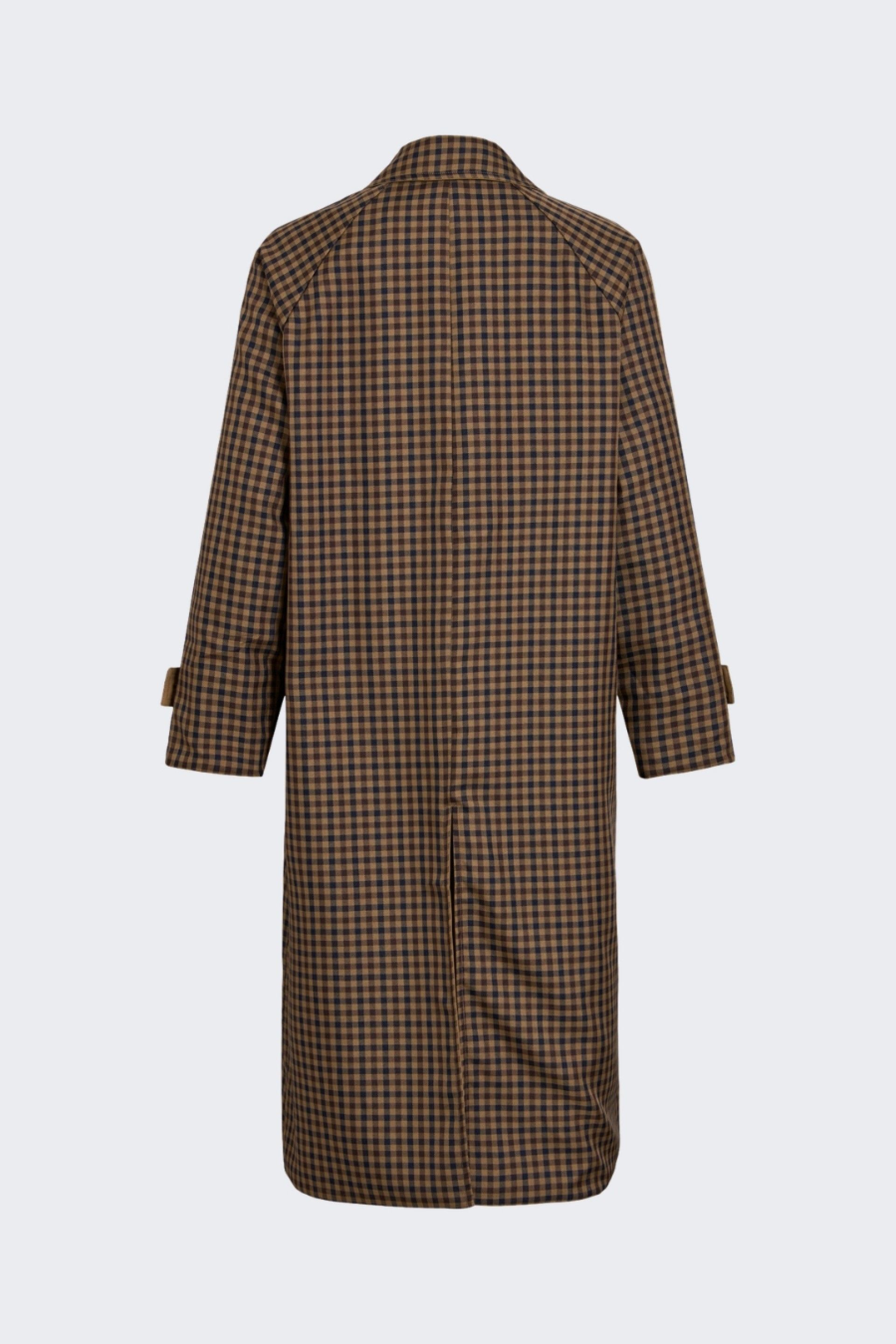 Casaco Trench Coat Vila Tenela Reversivel