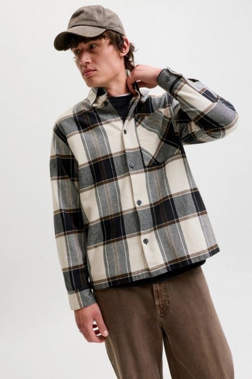 Camisa Jack Jones Jackson Xadrez Oversiz
