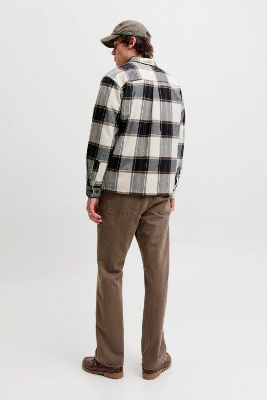Camisa Jack Jones Jackson Xadrez Oversiz Camisa Jack Jones Jackson Xadrez Oversiz
