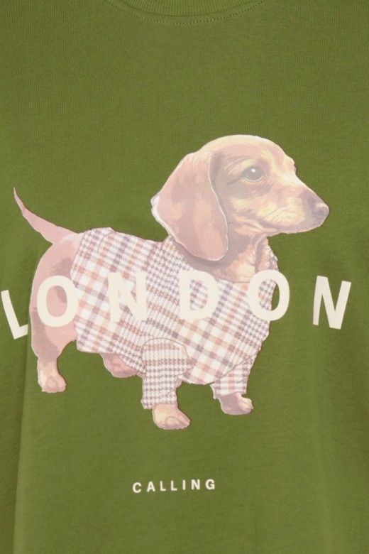 Top Only Vivvi Lovely JRS Print Dog Top Only Vivvi Lovely JRS Print Dog