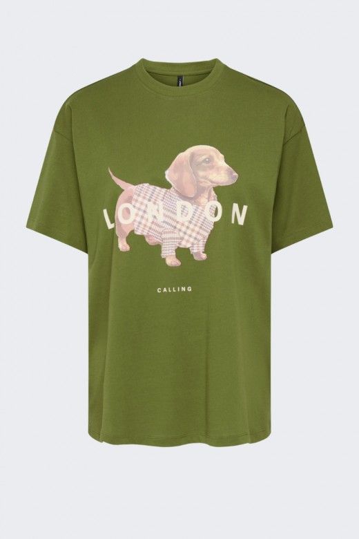 Top Only Vivvi Lovely JRS Print Dog Top Only Vivvi Lovely JRS Print Dog