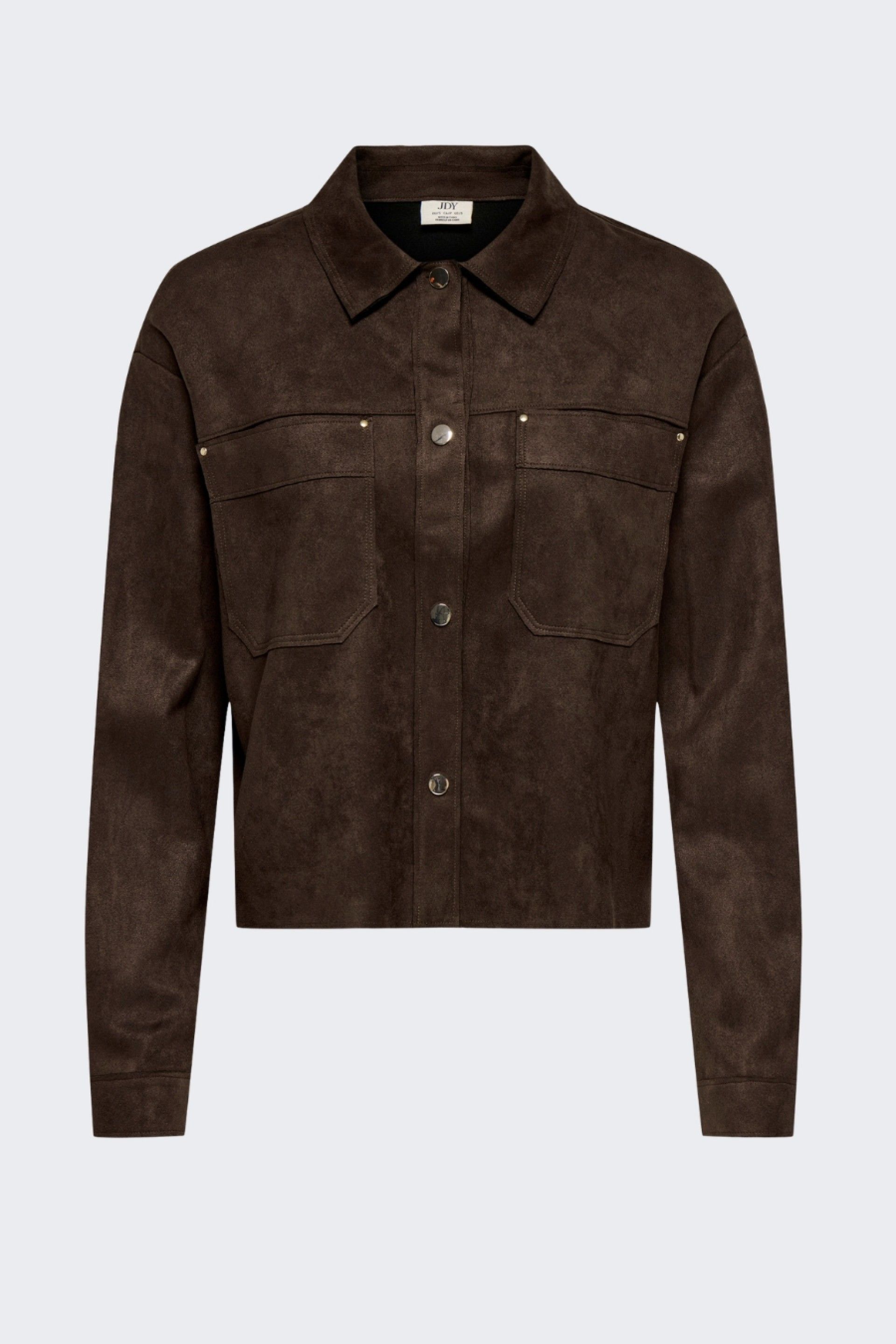 Blusa Camisa JDY Julle Fake Suede