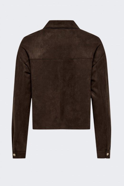 Blusa Camisa JDY Julle Fake Suede Blusa Camisa JDY Julle Fake Suede