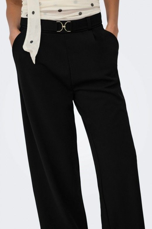 Calça JDY Geggo com cinto Calça JDY Geggo com cinto