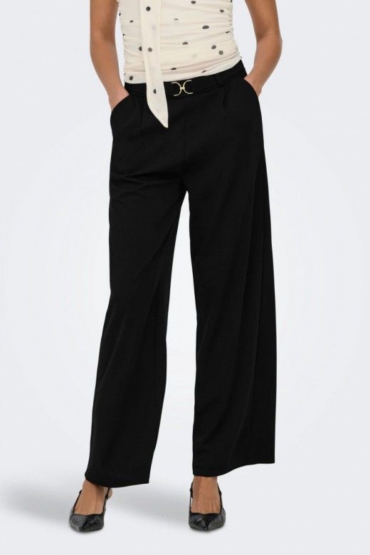 Calça JDY Geggo com cinto Calça JDY Geggo com cinto